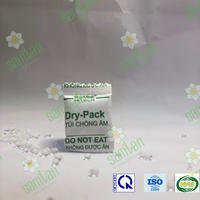 Boîte de dessiccant en gel de silice (SiO2) plastique de haute qualité, pureté 99,8 %, marque SAM LAN, certifiée ISO pour les produits électroniques d'exportation