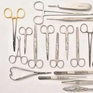 Juego de Cirugía General Veterinaria, Acero Inoxidable de Grado Quirúrgico, Manual, Autoclavable, Reutilizable, Kit de Herramientas de Cirugía Animal - Product Image 2