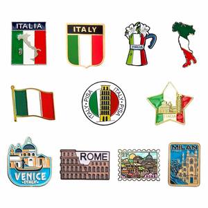 Broches Personalizados de <span class=keywords><strong>Italia</strong></span>, Recuerdos Italianos, Insignias de Venecia, Florencia, <span class=keywords><strong>Roma</strong></span>, Milán, <span class=keywords><strong>Coliseo</strong></span>, Góndola, Fábrica Física Desde 2004 - Product Image 1