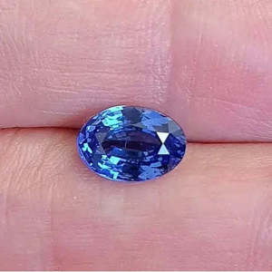 Zafiro Azul Natural de 2 Quilates, Corte Ovalado, Calidad AAA+, Certificado GIE, Gema Suelta de Primera Calidad, Gem185 - Product Image 4