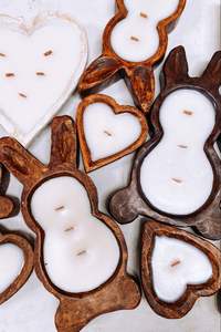 Cuenco de masa de madera de Acacia de alta calidad, portavelas, cuenco para decoración del hogar, decoración navideña hecha en Vietnam - Product Image 3