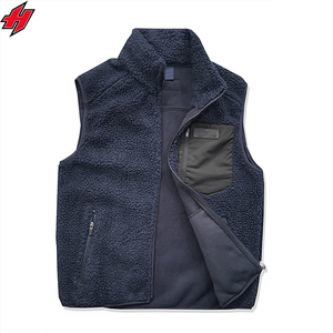 Chaleco de lana polar para hombre más vendido para invierno Nueva llegada Estilo deportivo Ropa de calle Precio Chaleco de lana Sherpa - Product Image 1
