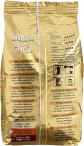 LAVAZZA QUALITA ORO Café en grains italien de qualité supérieure Torréfaction moyenne 100% Arabica 1 kg - Product Image 6