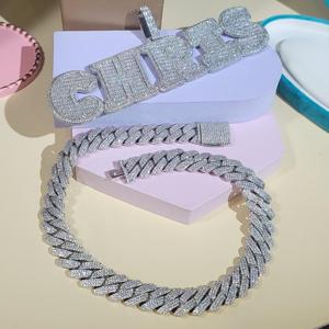 จี้เพชรสไตล์ฮิปฮอปสำหรับผู้ชาย10K 14K 18K ประดับเพชรแบบปรับแต่งได้ตามต้องการ - Product Image 6