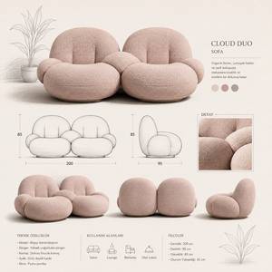 Sillas de Espera de Tela Contemporáneas para Salones y Centros de Ocio, Muebles Comerciales Duraderos - Product Image 3