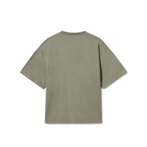 เสื้อยืด300GSM แขนสั้นผ้าฝ้าย100% ทรงหลวมไซส์ใหญ่ออกแบบได้ตามต้องการสำหรับฤดูร้อนน้ำหนักมาก - Product Image 2