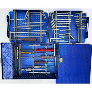 Juego de instrumentos DHS DCS de acero inoxidable Manual de alta calidad para cirugía de implante de tornillo de cadera dinámico uso hospitalario - Product Image 4