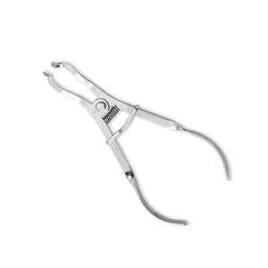 Forceps de barrage en caoutchouc manuel en acier inoxydable de haute qualité Kit d'instruments dentaires professionnels réutilisable classe I Caronia chirurgical - Product Image 4