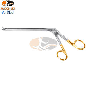 JACKBILLY Selverstone Instrumento ortopédico recto de 6 pulgadas Disco intervertebral de alta precisión Rongeur Acero inoxidable 2X5mm - Product Image 6