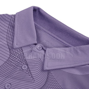 เสื้อยืดผู้ชายทรงลำลอง ระบายอากาศได้ดี ผ้าฝ้าย 100% ปกคอพับ ทรงปกติ ใส่สบายในฤดูร้อน สินค้ามาใหม่ - Product Image 3