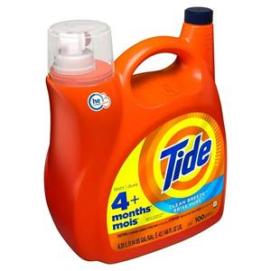 Detergente líquido para ropa Tide, Original, 100 cargas, 146 floz - Product Image 1