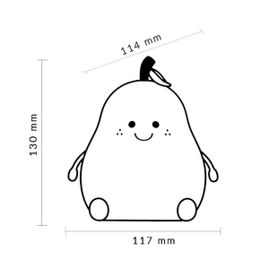 Citymart 7-colore luce notturna a LED per bambini USB ricaricabile 3000k luce calda luminosità regolabile 5V ingresso AAA alimentato a batteria - Product Image 4