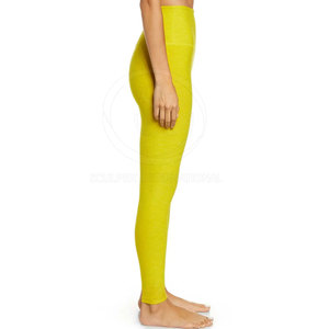 Mallas de mujer de calidad superior de cintura alta de secado rápido transpirable ligero cómodo de talla grande cintura elástica patrón de impresión - Product Image 3
