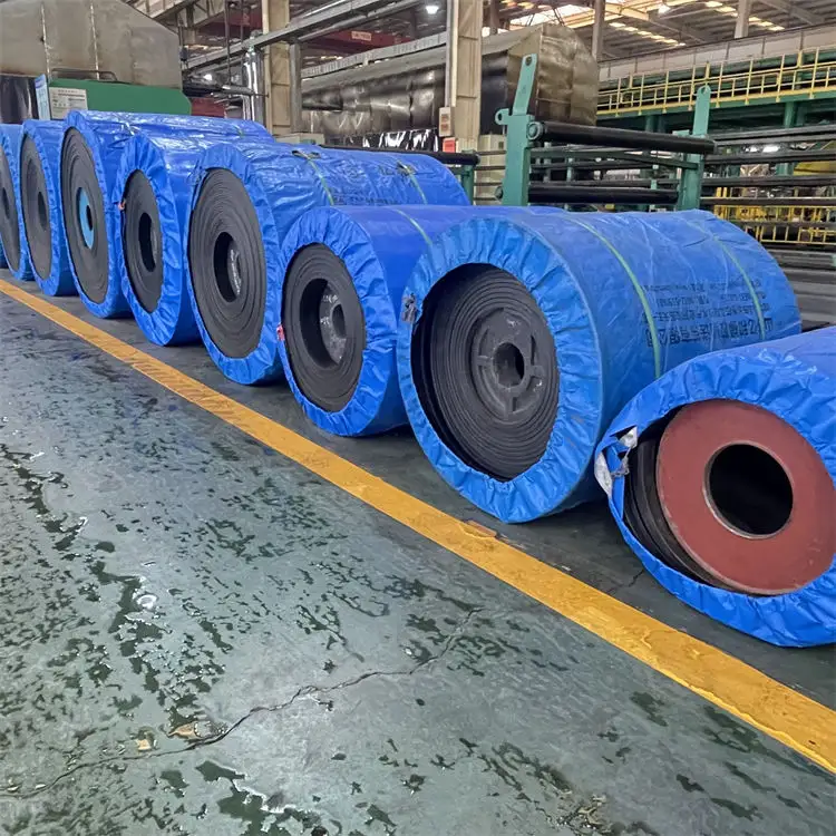 resistant fabric transport 1200mm ep300 rubber conveyor belt for heavy rock