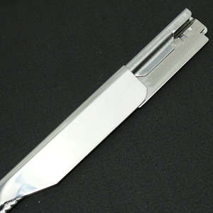 Navajas de Afeitar Profesionales para Barbería, Navajas de Acero Inoxidable de Una Sola Hoja, Afeitadoras para Uso en Salón y Depilación con Estuche - Product Image 4