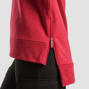 Top con Cierre Lateral Color Borgoña, Transpirable - Product Image 6