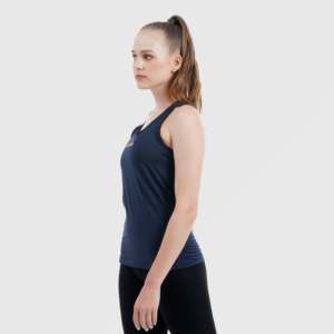 เสื้อกล้ามผ้าถักสีกรมท่า Athlete Fit - Product Image 3