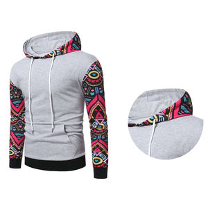 Nouveau design de l'impression par sublimation numérique thermique à manches longues polaire hommes impression personnalisée sweat à capuche sublimé - Product Image 4