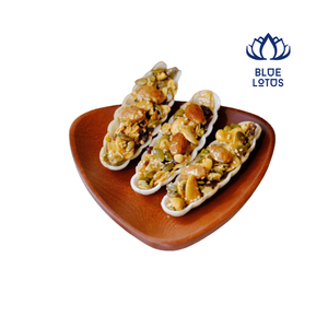 EL MÁS VENDIDO Galletas Crujientes Blue Lotus 2025 con Nueces, Delicioso Snack para el Desayuno, Café y Té - Product Image 1