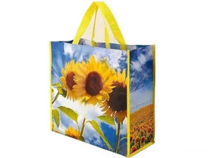 Bolsas tejidas de PP reutilizables hechas en Vietnam con impresión de huecograbado personalizada Característica a prueba de humedad laminada BOPP - Product Image 2