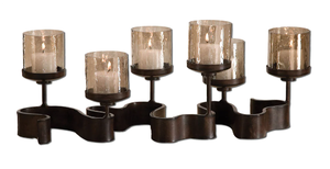 Modern Home Decoration Antique <b>Candlestick</b> Holders with Leaf <b>Brass</b> Metal Candle Holder Gold wholesale manufacturer supplier - Product Image 2