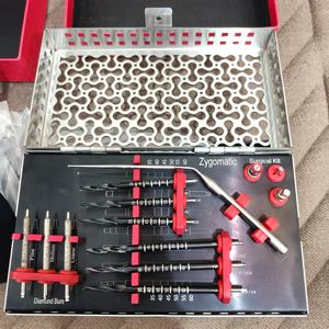 Kit d'implant chirurgical zygomatique dentaire Dogmatic International, manuel, en acier inoxydable, réutilisable - Product Image 1