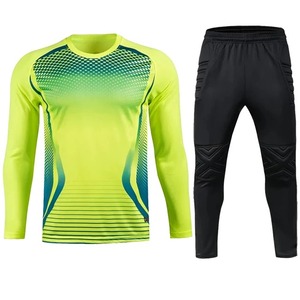 Uniforme de portero de fútbol para adultos para hombres, esponja protectora, fútbol, manga larga, Chico, entrenamiento, portero, camiseta de fútbol, pantalones superiores - Product Image 5