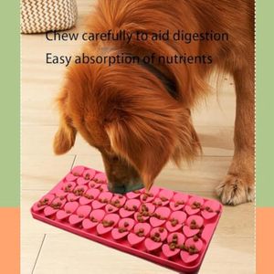 Alfombrilla de silicona para lamer gatos y perros, almohadilla de alimentación lenta antideslizante sin BPA, accesorio de enriquecimiento seguro para lavavajillas para mascotas - Product Image 1