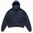 Venta al por mayor de fábrica Puff Printing No String Cut Edge Hoodies Custom Logo Heavyweight 100% Cotton Raw Hem Hoodie para hombres - Product Image 6