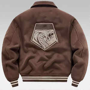 Vente en gros de veste universitaire Oem de haute qualité pour hommes, vestes universitaires, veste de baseball pour hommes - Product Image 2