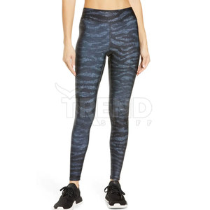 Mallas acampanadas de cintura alta personalizadas XL Fitness Gym Scrunch Tights ODM Color sólido Pantalones de entrenamiento anchos Bolsillos de cintura elástica Yoga - Product Image 2