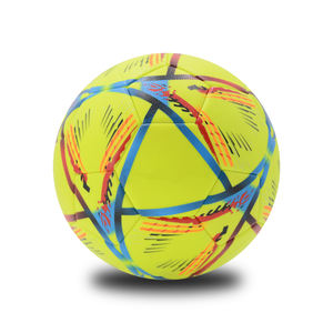 ลูกฟุตบอลมืออาชีพ ขนาด 5 ผลิตจาก PU/PVC  รับสกรีนโลโก้ สำหรับฝึกซ้อมและแข่งขัน สินค้าใหม่ ขายส่ง - Product Image 1