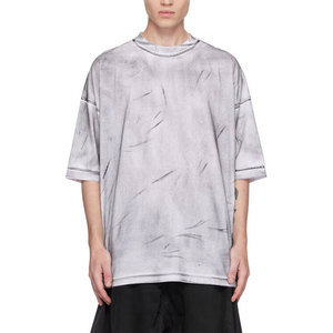 Camiseta personalizada de alta calidad con lavado ácido para hombre, ropa deportiva e informal, Camiseta cómoda para hombre - Product Image 1