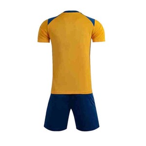 Maillots de football personnalisés, uniformes d'été respirants imprimés 100% polyester légers, antibactériens, séchage rapide, écologiques pour équipe - Product Image 3
