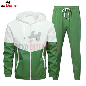Chándales de buena calidad a precio, chándales de hombre teñidos lisos salientes con logotipo personalizado disponibles en fábrica, chándales para hombre - Product Image 4