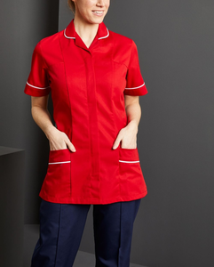 Meilleures ventes en gros, uniformes d'hôpital personnalisés avec logo de marque, en tissu poly/coton, ensembles de blouses médicales, plusieurs options de couleurs - Product Image 6