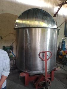 Tanque de Mezcla con Calentamiento a Vapor de Acero Inoxidable Premium, Industria Alimentaria y de Aceites, Personalizado, Venta al por Mayor, Suministro de Fábrica a Granel - Product Image 2
