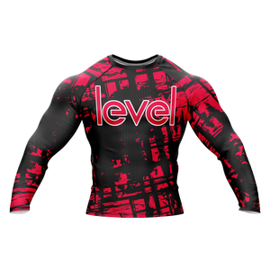 Rashguards personalizados de alta calidad para adultos Impresión sublimada larga Unisex hecha de nylon Spandex con logotipo personalizado al por mayor - Product Image 1