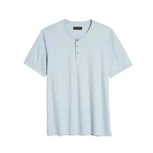 Sommer Baumwolle T-Shirt Männer solide Farbe individuelles Design O-Ausschnitt T-Shirt Freizeitkleidung Herrenbekleidung T-Shirt Herren