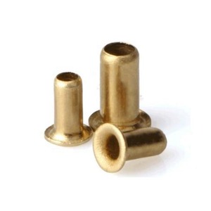 Brass Round <b>Leather</b> <b>Rivet</b> Nipple Premium Quality Product Category - Product Image 1