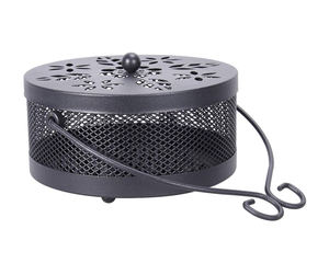 Brûleur d'encens pour la maison décoration de la maison nouveauté porte-bobine d'encens anti-moustique ignifuge support en métal bobines de moustique portables - Product Image 3