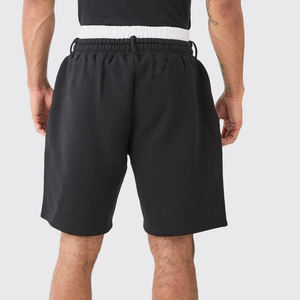 กางเกงขาสั้นเอวสองชั้นผู้ชาย ผ้าเจอร์ซีย์อเนกประสงค์ สไตล์ลำลองเรียบง่าย ทรงโอเวอร์ไซส์ ใส่สบาย ราคาโรงงาน 2026 - Product Image 6