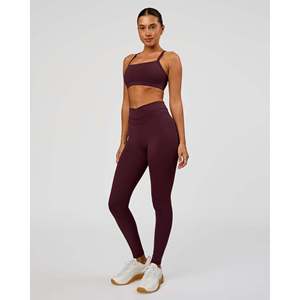 Legging taille haute pour femme Solstice - Cherry Lacquer - Product Image 4