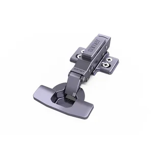 Bisagra Plana de Acero Master Spectrum de 48 Ejes con Freno, Color Antracita, Base de 4 Orificios para Muebles - Product Image 1
