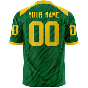 2025 Venta al por mayor de alta calidad bordado camisetas de fútbol americano nombre y número equipos Fútbol Americano Jersey OEM servicio - Product Image 4