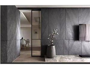 Chapa de piedra natural Grosor 2mm Chapa de piedra natural para exterior e interior Tamaños disponibles 61x122cm 122x244cm y 122x305cm - Product Image 3