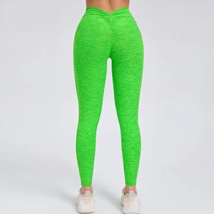 Leggings con estilo Premium para mujer 2025 Spandex Nylon Workout Leggings Custom Scrunch Butt Legging - Product Image 3