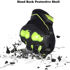 ถุงมือกีฬาหนังสำหรับแข่งมอเตอร์ไซด์ดีไซน์ใหม่พร้อมฟังก์ชั่นระบายอากาศได้โลโก้ออกแบบได้ตามต้องการ - Product Image 3