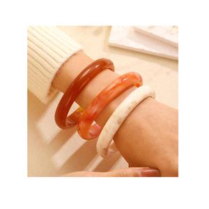 Resin Bangle Customized Design High Quality Manufacture Handcrafted Epoxy Resin Bangle New Woman <b>Man</b> Bangles for Wedding Party - Product Image 4