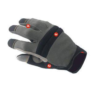 Prix de gros de gants de sécurité pour mécaniciens à écran tactile Gants de travail mécaniques en cuir véritable de qualité supérieure - Product Image 4